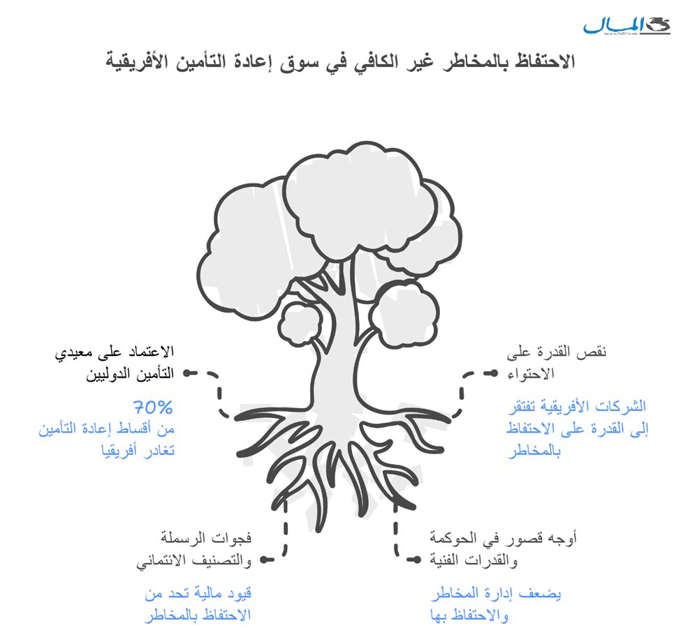 image الاحتفاظ بالمخاطر غير الكافي في سوق إعادة التأمين الأفرليقية