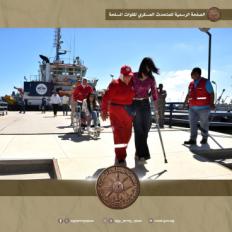 وزارة الدفاع تنقذ سفينة