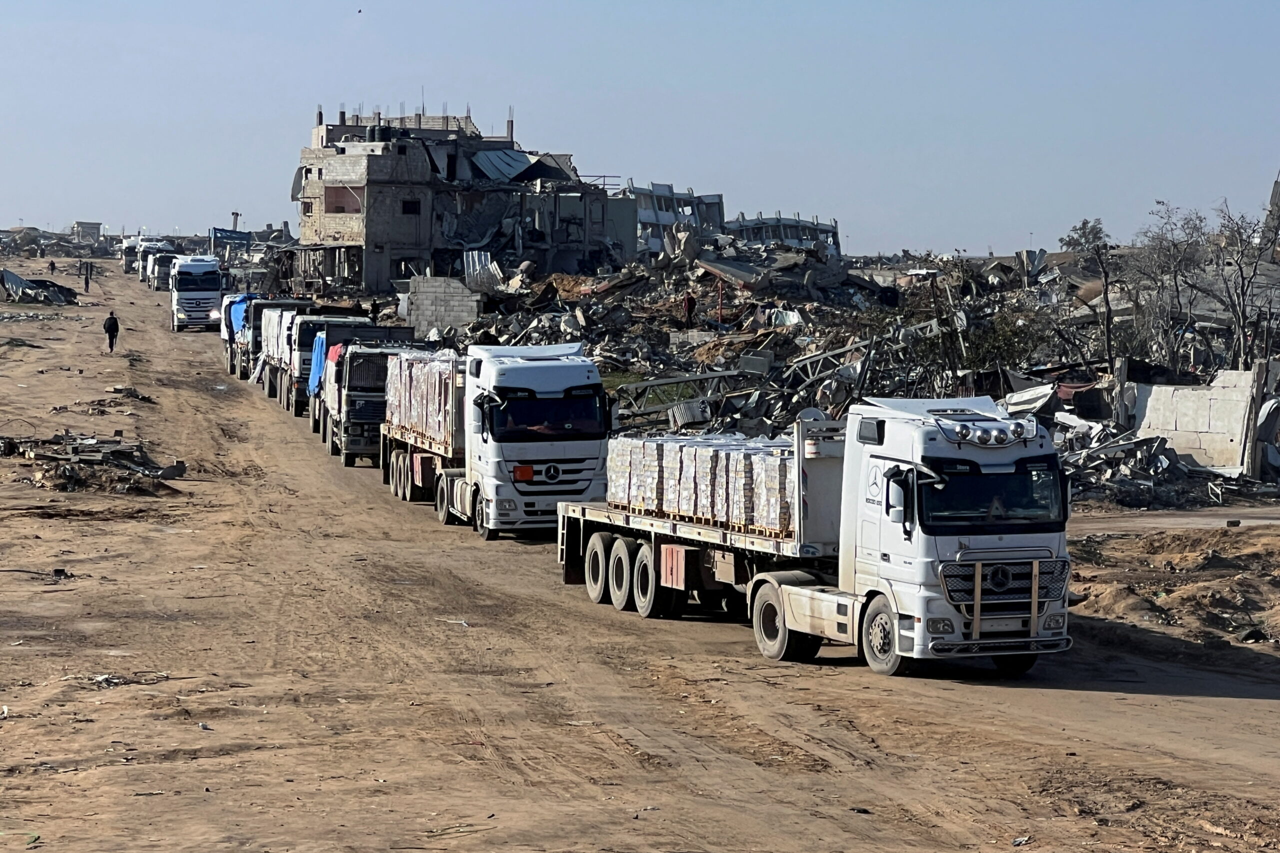 مساعدات غزة
