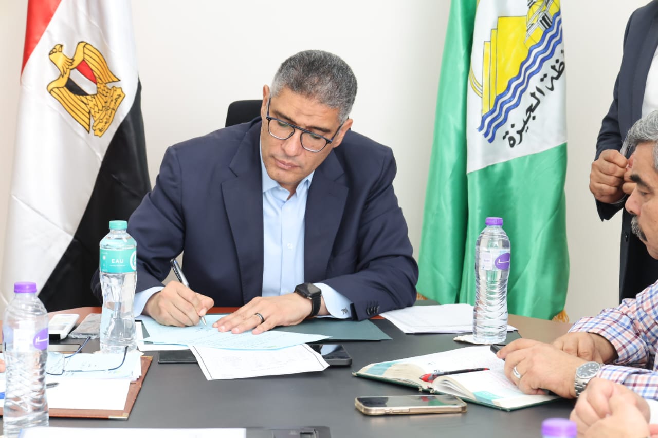 عادل النجار محافظ الجيزة