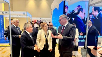 وزير البترول خلال المؤتمر