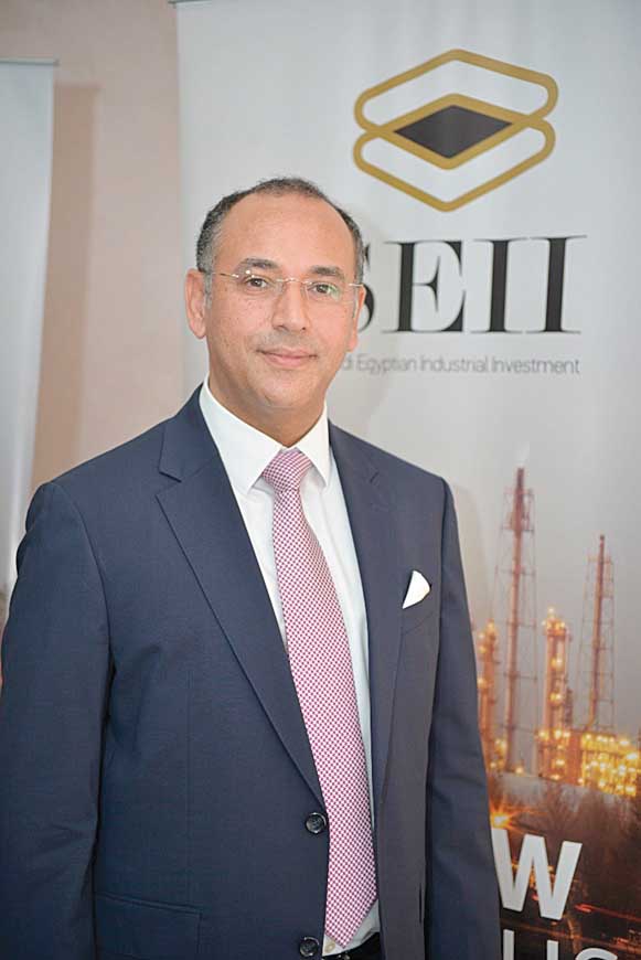 أحمد عطا الرئيس التنفيذى للشركة السعودية المصرية للاستثمارات الصناعية SEII