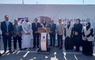 ميناء شرق بورسعيد يستقبل مساعدات لغزه