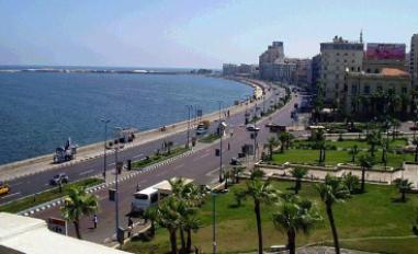 كورنيش الإسكندرية