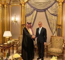 وزير الاستثمار مع وزير التجارة السعودي
