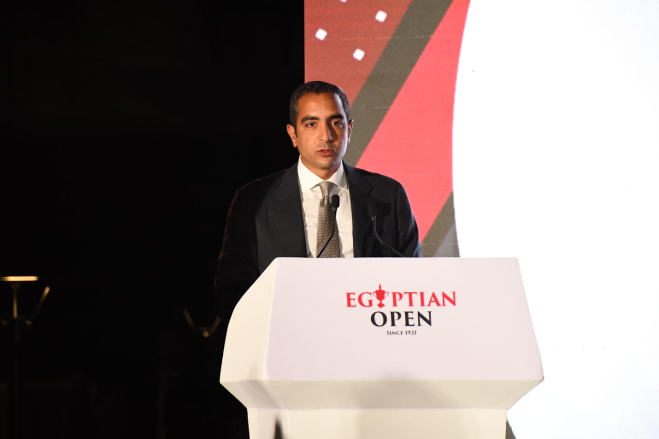 عمر هشام طلعت رئيس اتحاد الجولف