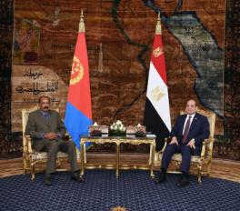 الرئيس السيسي والإريتري