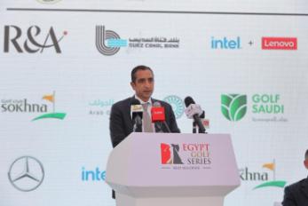 عمر هشام طلعت رئيس اتحاد الجولف