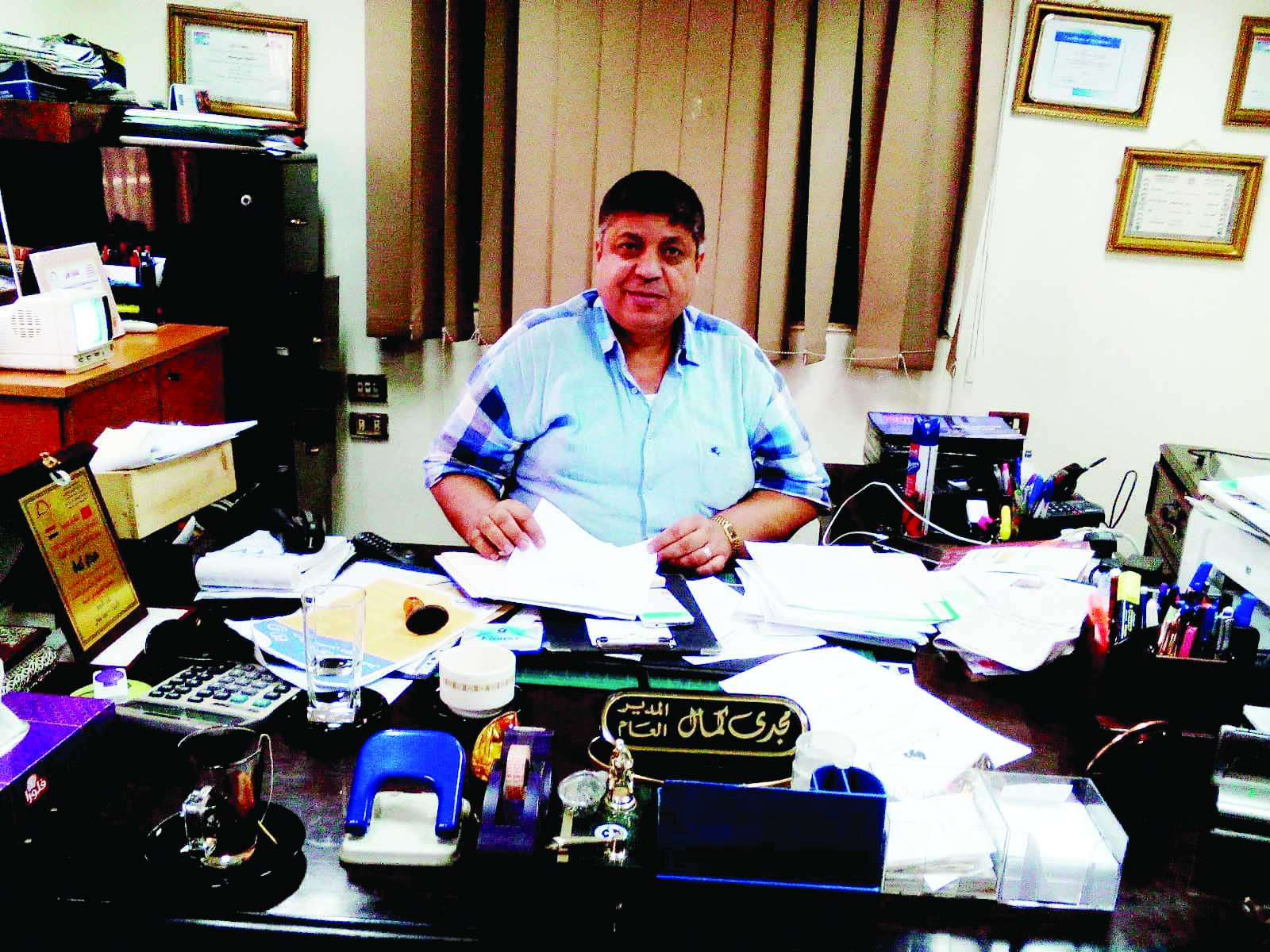 مجدى كمال مدير جمعية المستثمرين فى بورسعيد