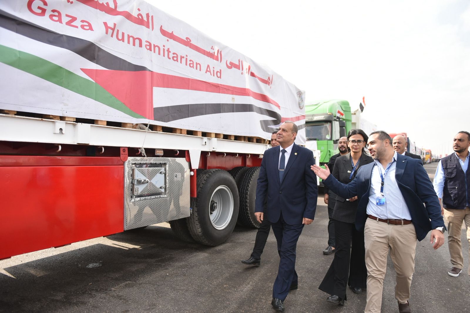 قافلة مساعدات