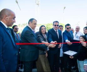 وزير الإنتاج الحربي يفتتح توسعة وحدة الغسيل الكلوي ووحدة العلاج بالأكسجين تحت ضغط عالي بالمركز الطبي التخصصي