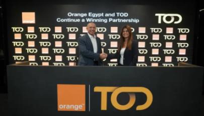 اورنج مصر ومنصة TOD