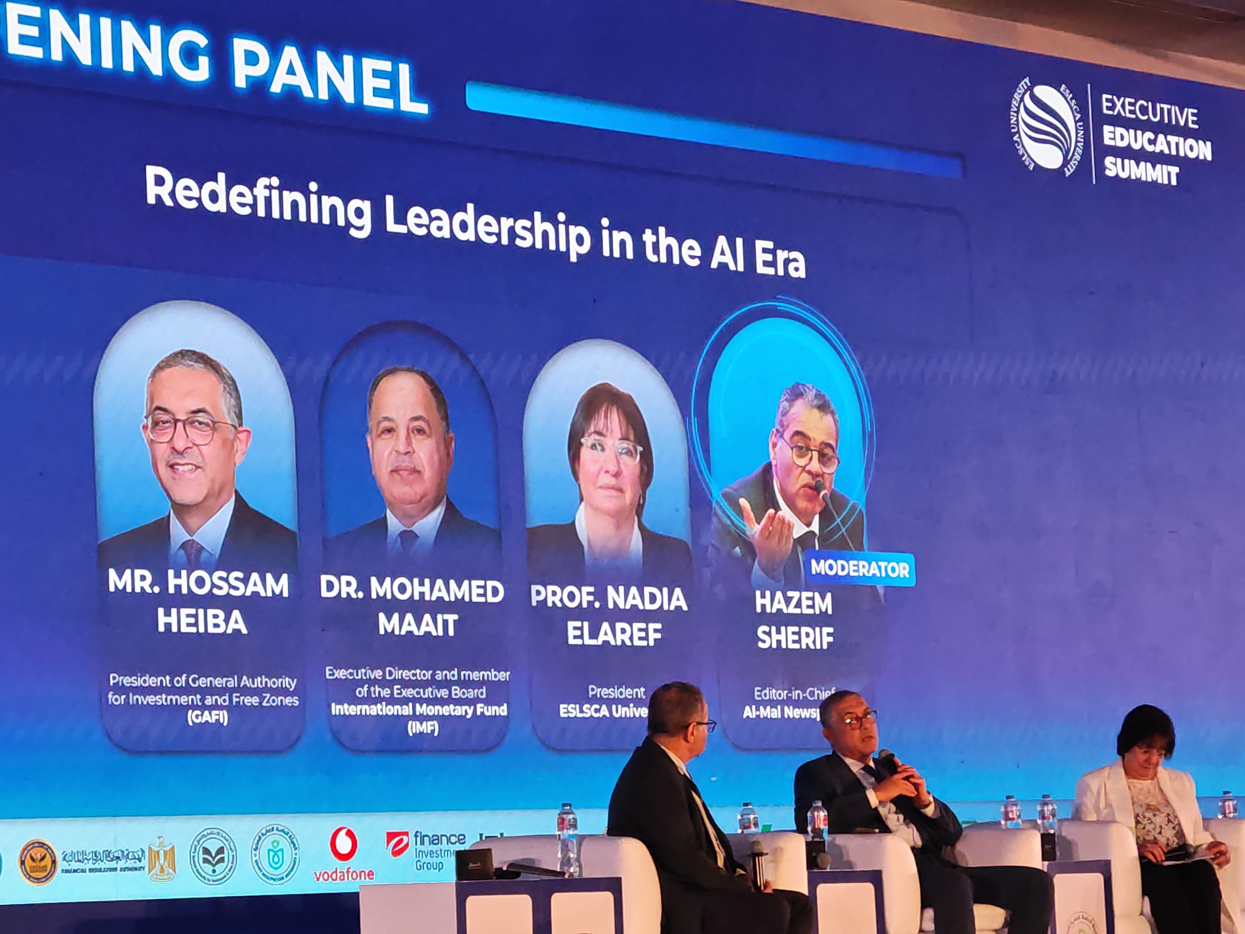 صرح بذلك خلال قمة التعليم التنفيذي التي تنظمها جامعة إسلسكا مصر