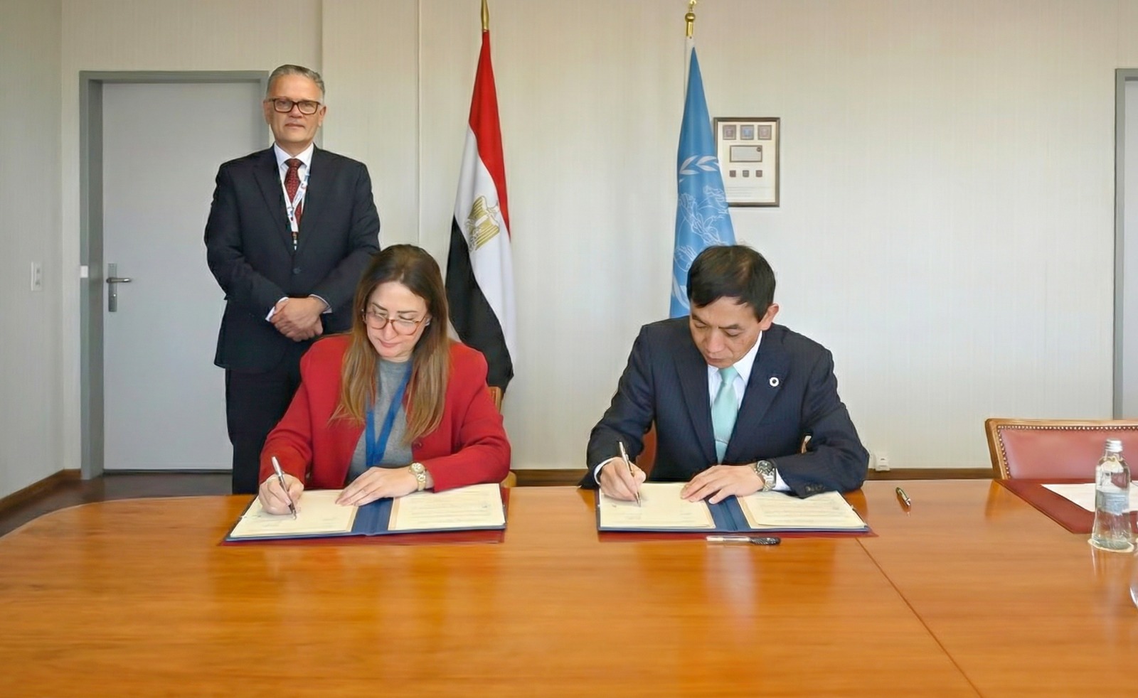 البريد توقع اتفاقية لاستضافة مصر للمركز الإقليمي للتدريب الإقليمي