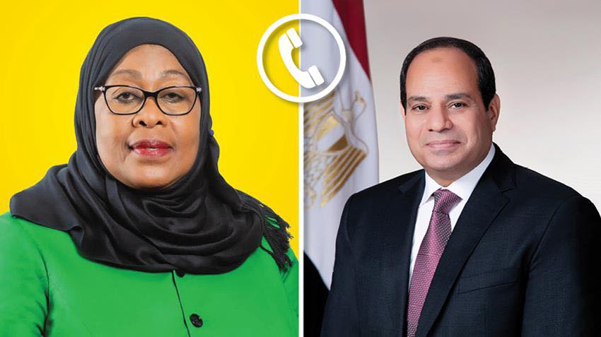 الرئيس السيسي ورئيسة تنزانيا