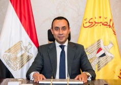 مصطفى خضر مدير عام الإدارة المركزية لمكافحة الاحتيال والجرائم المالية بالبنك المركزي المصري