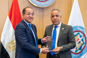 وزير المالية وجمعية رجال الأعمال المصريين الأفارقة