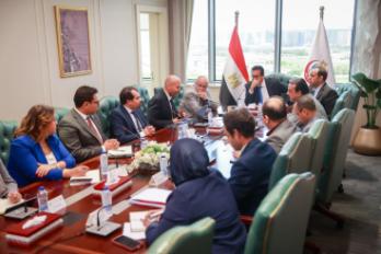اجتماع وزير الصحة مع منظمة الصحة العالمية
