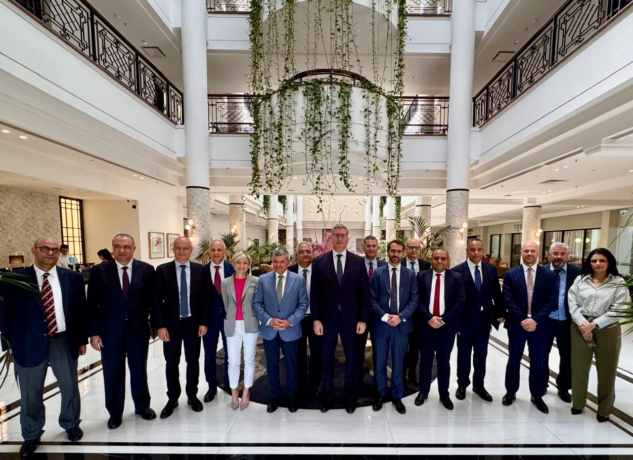 لقاء وزير البترول المصرى بنظيره القبرصي