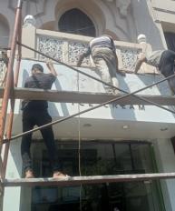 إحدى عمارات شارع إبراهيم