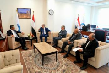لقاء وزير البترول مع قيادات انرجين