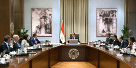 رئيس الوزراء يستعرض مشروعًا لاستغلال مواقع خام الرمال الكاولينية مع شركة «انكوم»