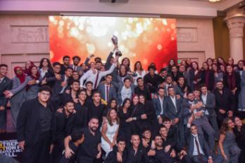 برعاية «اورنج» ..جامعة مصر للعلوم والتكنولوجيا تفوز بمسابقة إيناكتس لرواد الاعمال