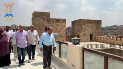رئيس «المركزي للتعمير» يتفقد الأعمال الأخيرة بوكالة «قايتباي» ضمن مشروعات تطوير القاهرة التاريخية