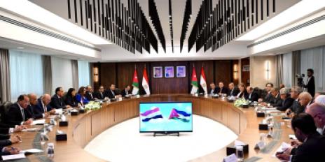 رئيسا وزراء مصر والأردن يترأسان أعمال الدورة 33 للجنة العليا المشتركة.. ومباحثات موسعة لتعزيز العلاقات