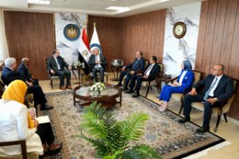 وزير البترول يلتقى قيادات إنرجوس العالمية
