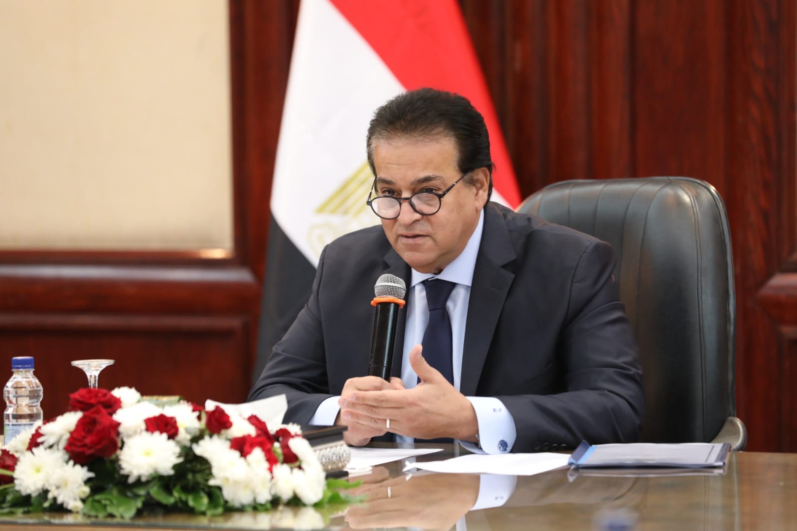 الدكتور خالد عبد الغفار نائب رئيس الحكومة ووزير الصحة والسكان