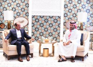 الرئيس السيسي وولي العهد السعودي