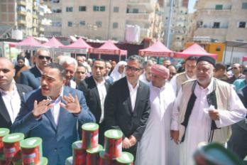 سوق اليوم الواحد بمدينة مرسى مطروح