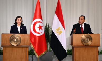 رئيسا حكومتي مصر وتونس