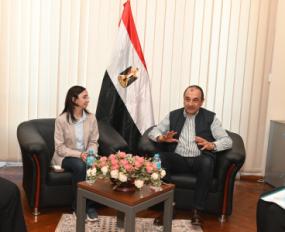 وزيرة قطاع الأعمال