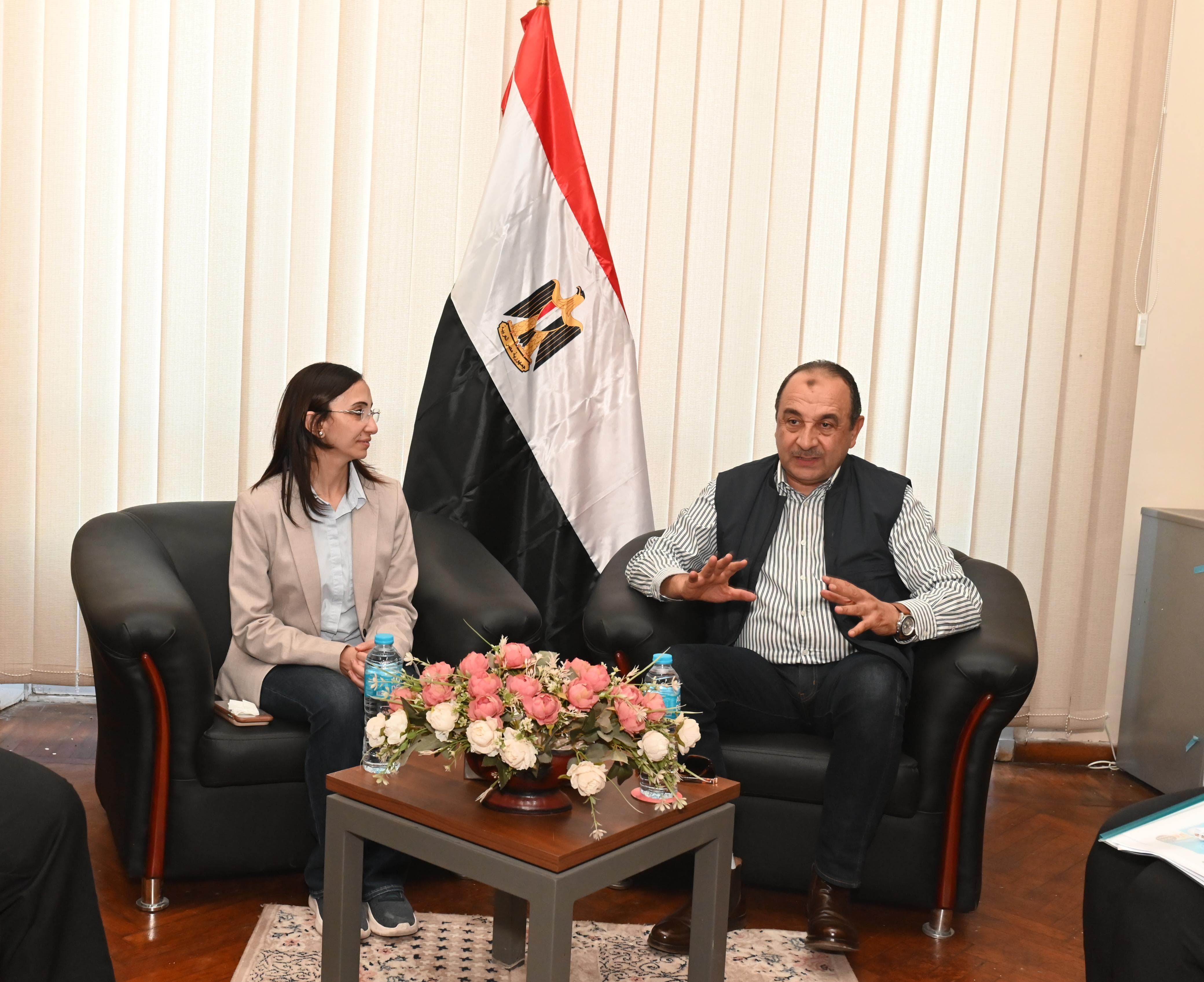 وزيرة قطاع الأعمال