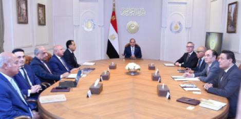 اجتماع الرئيس السيسي اليوم
