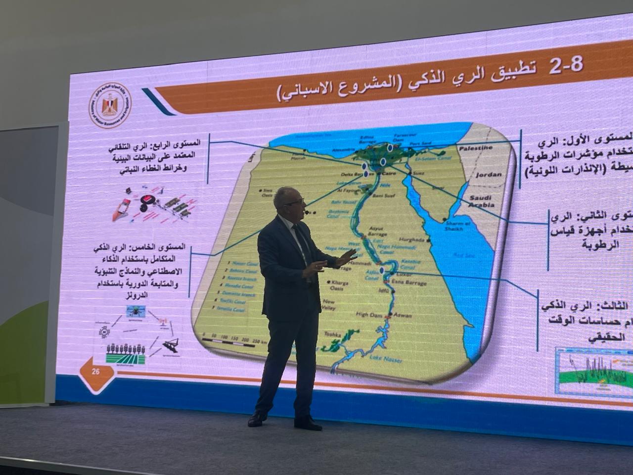 وزير الري