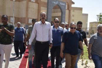 محافظ بورسعيد يدعم خطوط مواصلات سلام مصر ب8 اتوبيسات