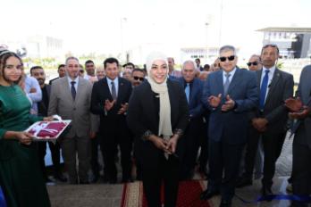 البطلة الأولمبية سارة سمير