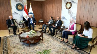 وزير البترول وتوتال إنرجيز