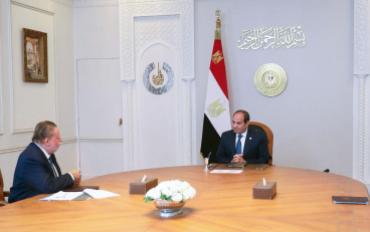 الرئيس السيسي ومحافظ البنك المركزي