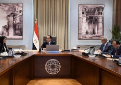 مدبولي يلتقي المشاط بمقر الحكومة