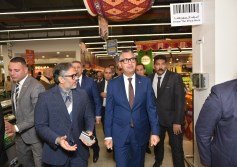 وزير التموين يفتتح فرع لولو ماركت التجمع الخام