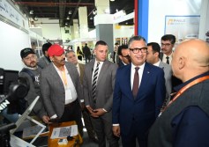  وزير التموين يفتتح معرض تكنولوجيا صناعة الحبوب