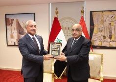 وزير العدل يستقبل وفدا عراقيا 