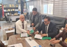 توقيع عقد شركة مياه قنا