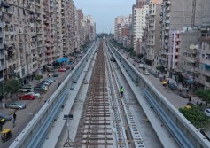 مترو الإسكندرية انشاءات