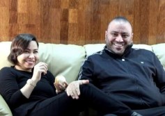 شيرين عبد الوهاب وشقيقها محمد