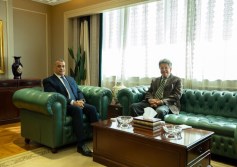 وزير الإنتاج الحربى وطارق نور